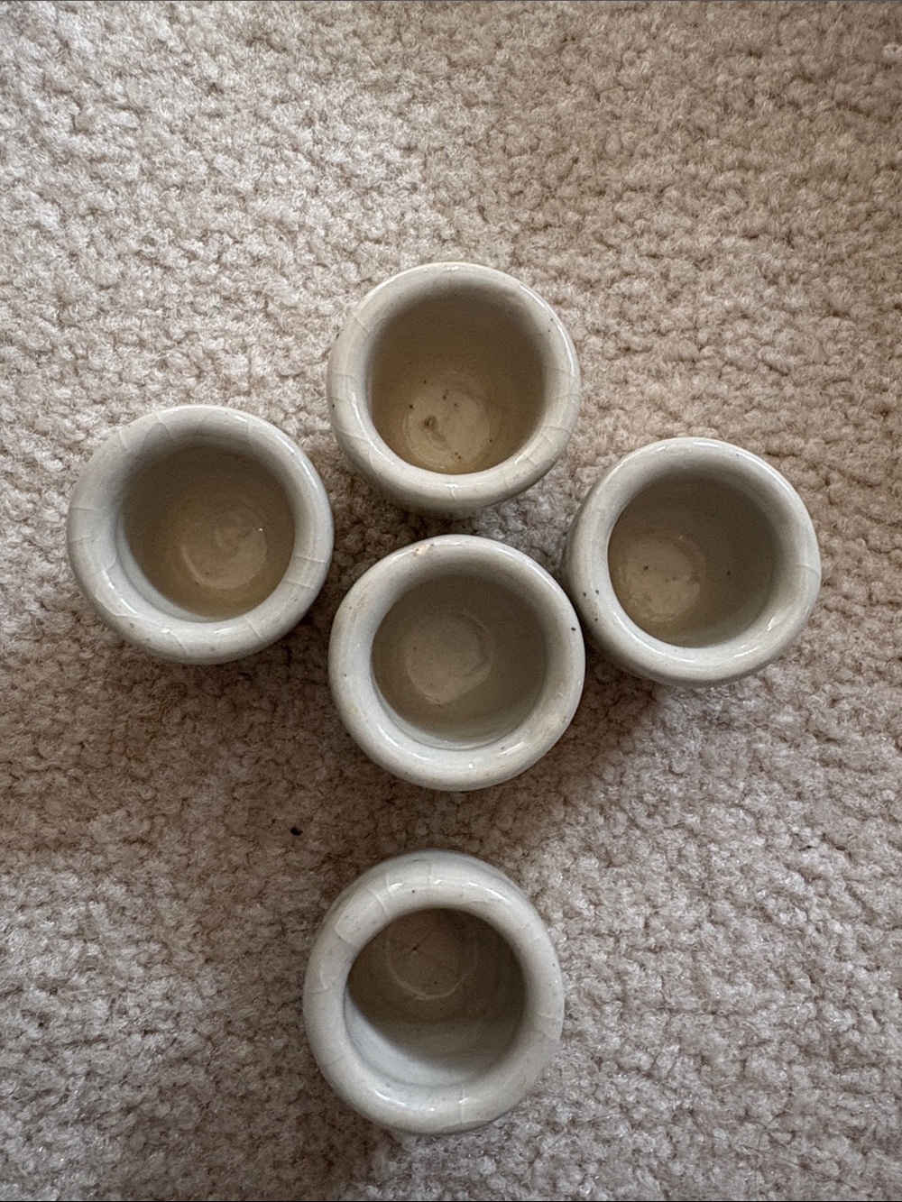 French Escargot pots - Set of 5